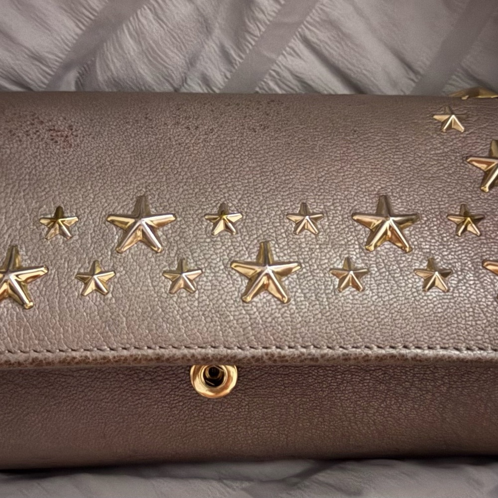 Authentic Jimmy Choo  Star Embellished Women's Wallet